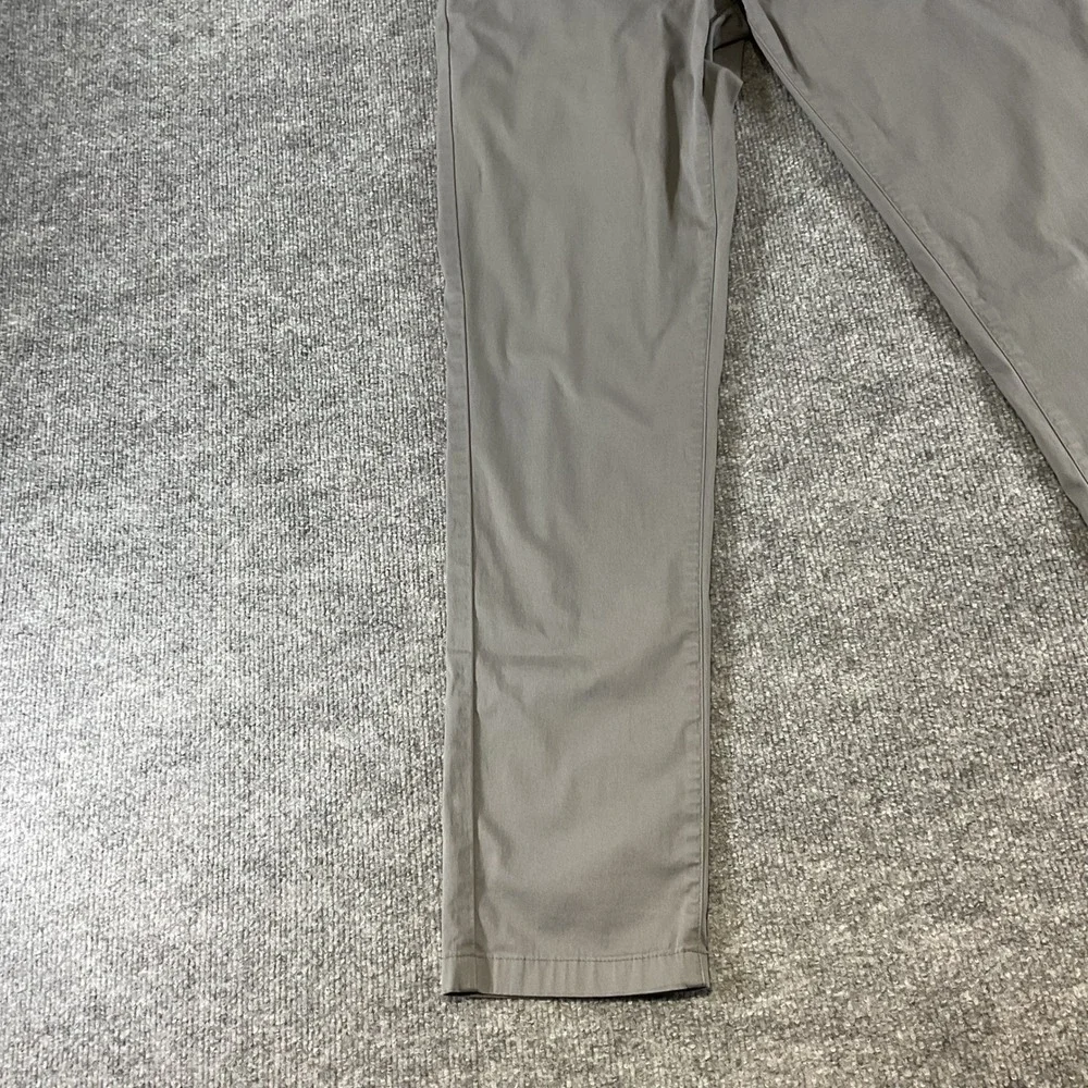 Birddogs Boom Pants Men's 32x32 Gray Stretch Performance Chino Casual Golf